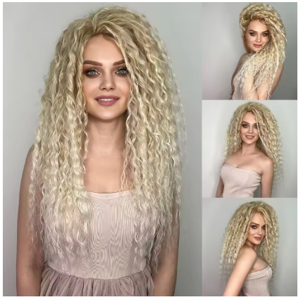 22 Polegada jessica cabelo sintético profundo ondulado torção crochê cabelo encaracolado tranças de crochê fibra de alta temperatura trança extensões de cabelo