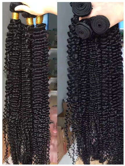 Onda profunda feixes de cabelo humano cabelo encaracolado tecelagem brasileira 28 30 40 42 Polegada natural cabelo humano remy solto onda profunda feixes de cabelo